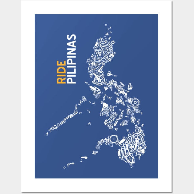 RIDE PILIPINAS Wall Art by reigedesign